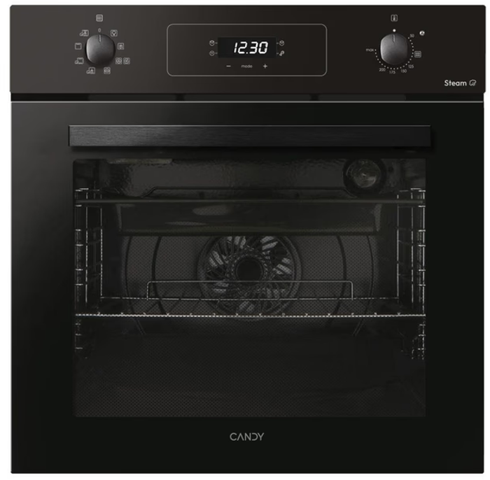 Candy FIDCN9B5L Moderna Oven Multifunction 70 litres Aquactiva Built-in Single Electric Oven Black
