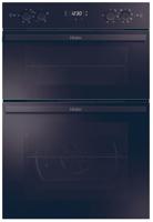Haier HWO9M2M5B 90cm Conventional, 42 liters, Catalytic, 8 functions, Built-in Double Electric Oven Black