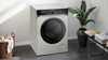 Siemens WG56B2A3GB iQ700 front loader 10 kg 1600 rpm Freestanding Washing Machine Inox