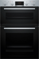 Bosch MBA533BS3B Series 4 Built-in Double Electric Oven Stainless steel