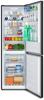 Teknix FFH1865BIX 304L Total No Frost 60 / 40 Freestanding Fridge-Freezer Black Steel