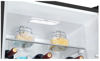 Teknix FFH1865BIX 304L Total No Frost 60 / 40 Freestanding Fridge-Freezer Black Steel