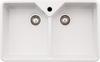 Abode Provincial 2 Bowl Ceramic AW1021 Belfast Sink White