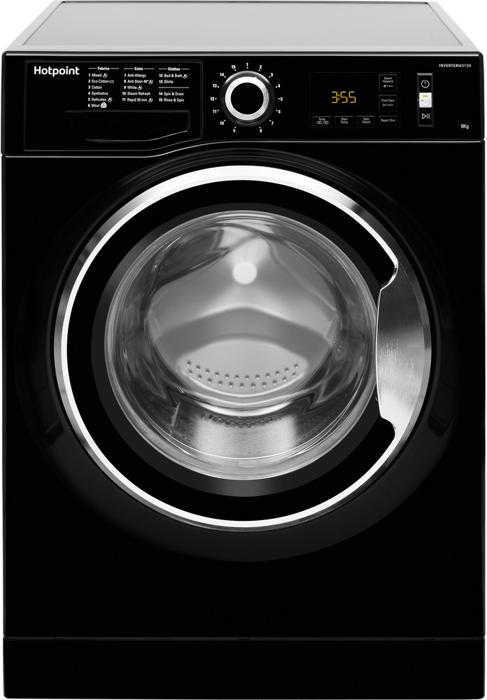 Hotpoint NM11946BCA 9kg 1400rpm Freestanding Washing Machine Black