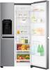 LG GSL761PZXV 601 Litres Non Plumbed Ice & Water American Style Fridge Freezer Stainless steel