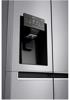 LG GSL761PZXV 601 Litres Non Plumbed Ice & Water American Style Fridge Freezer Stainless steel