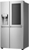 LG GSX961NSVZ 91.2cm * Frost Free * 601Litre Non Plumbed Ice & Water American Style Fridge Freezer Premium Steel
