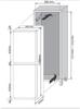 Hoover BHBF172UKT H-FRIDGE 300  ( BHBF 172 UKT ) 233 Litres 50/50 177cm - Frost Free - Integrated Fridge Freezer White