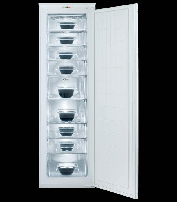 CDA FW881  Full Height Integrated Freezer White
