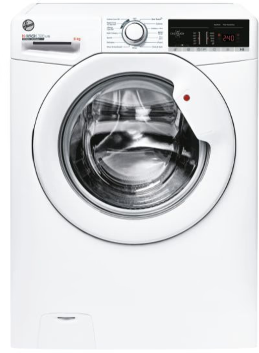 Hoover H3W48TA4/1-80  H Wash 300 8kg 1400rpm Freestanding Washing Machine White