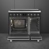 Smeg C92IPMB2 90x60 cm Symphony Classic Induction Range Cooker Matte Black