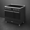 Smeg C92IPMB2 90x60 cm Symphony Classic Induction Range Cooker Matte Black