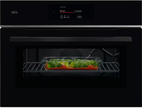 AEG TK8NK721B  8000 Compact MealAssist Microwave and Built-in Oven Built-in Microwave Black