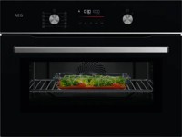 AEG GK6NK401B 6000 CombiQuick Microwave and Oven Built-in Microwave Black