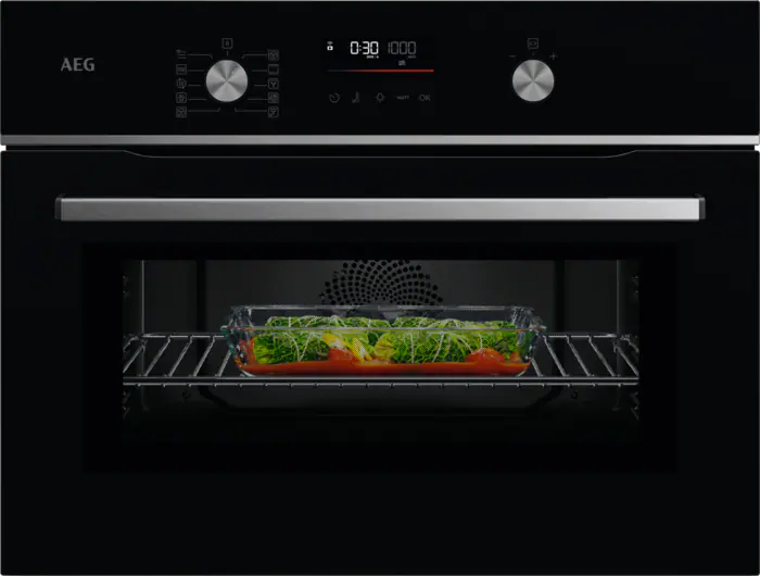 AEG GK6NK401B 6000 CombiQuick Microwave and Oven Built-in Microwave Black