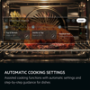 AEG TT9PB831AB 9000 ProAssist Pyrolytic Self Clean Built-in Single Electric Oven Black