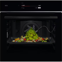 AEG TT9PB831AB 9000 ProAssist Pyrolytic Self Clean Built-in Single Electric Oven Black