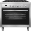 INALTO IR90DFSS 90cm Single Dual Fuel Range Cooker Stainless steel