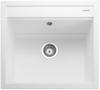 Rangemaster PRA570AW Prato Igneous Granite Inset 1 bowl Inset Sink Arctic White