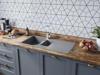 Rangemaster MAY690DG Mayon  Igneous Granite  1 Bowl Compact Inset Sink Dove Grey