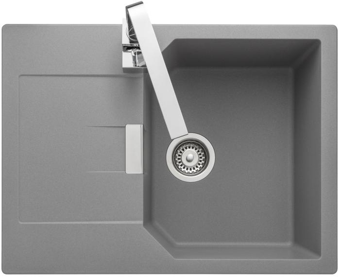 Rangemaster MAY690DG Mayon  Igneous Granite  1 Bowl Compact Inset Sink Dove Grey
