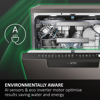 Haier XF4A4M4PDA-80 1 / 38 I-Pro Shine Series 7  14 Place Settings ** 10 Year Warranty ** Freestanding Dishwasher Anthracite
