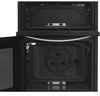 Indesit IDG6GS 60cm Gas Double Cooker Freestanding Gas Cooker Silver