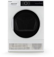 Montpellier MTDC8SDW 8kg Condenser Sensor Freestanding Dryer White