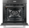 Midea MBO7NM30D0-BS 72L Rotary Dials with touch control, timer and telescopic rails Built-in Single Electric Oven Black