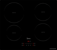Midea MIH740F238K0 60cm Induction Induction Hob Black