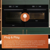 Hotpoint HOI68CT0SXUK Class 6 60cm Single Multifunction with ActiveMultiflow and GentleSteam ( 13 amp ) Built-in Single Electric Oven Inox