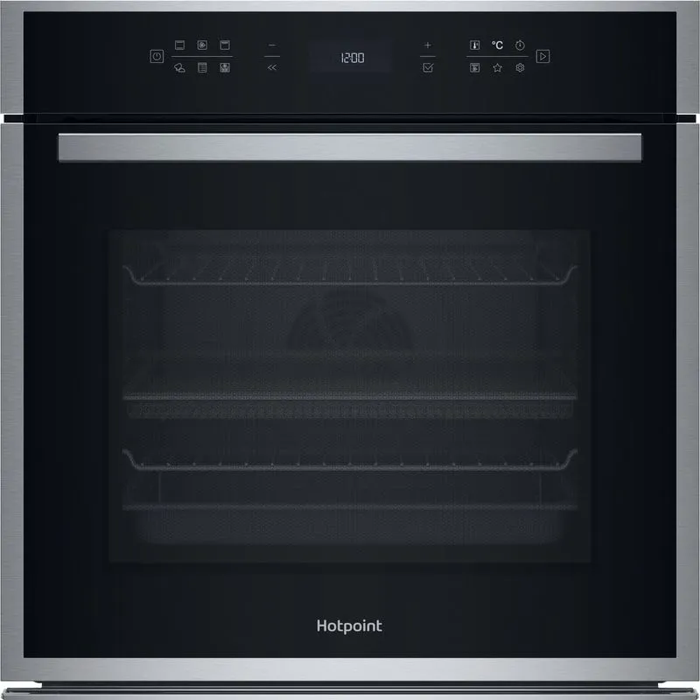 Hotpoint HOI68CT0SXUK Class 6 60cm Single Multifunction with ActiveMultiflow and GentleSteam ( 13 amp ) Built-in Single Electric Oven Inox