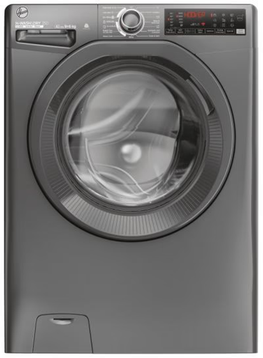 Hoover H3DPS4966TAMRR80 H-WASH&DRY 350 9 / 6 Kg Freestanding Washer Dryer Anthracite