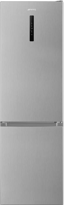 Smeg FC20XDNEUK 60cm Wide No Frost 70/30 Freestanding Fridge-Freezer Inox