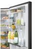 Haier HDW1618DNPDUK  2D 60 Series 1 341 Litre 60/40 No Frost Freestanding Fridge-Freezer Dark Inox
