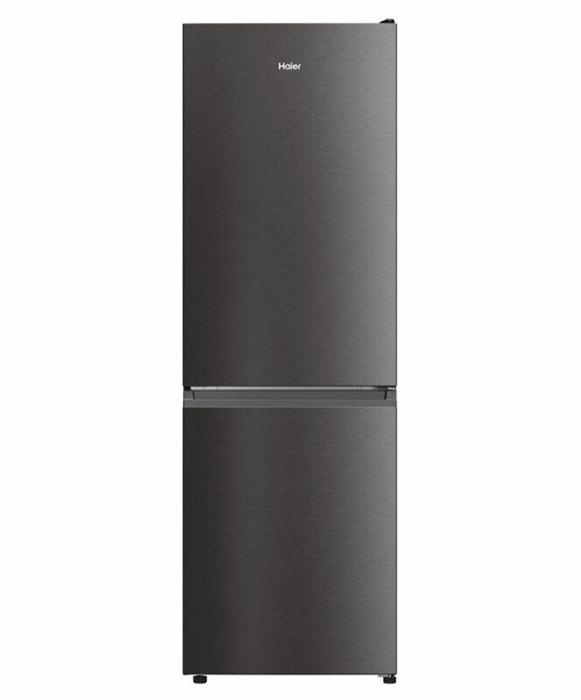 Haier HDW1618DNPDUK  2D 60 Series 1 341 Litre 60/40 No Frost Freestanding Fridge-Freezer Dark Inox