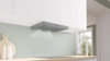 Bosch DFM063W56B Series 2 Telescopic cooker hood 60 cm Hood Silver Metallic