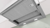 Bosch DFM063W56B Series 2 Telescopic cooker hood 60 cm Hood Silver Metallic