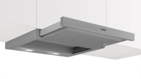 Bosch DFM063W56B Series 2 Telescopic cooker hood 60 cm Hood Silver Metallic