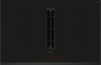 Siemens ED851HQ26E iQ500  with integrated ventilation system 80 cm surface mount without frame Induction Hob Black