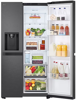 LG GSLC40EPPE 638L NatureFRESH No Frost  Essence Matte Black ( Plumbed in ) American Style Fridge Freezer Matte Black