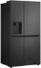 LG GSLC40EPPE 638L NatureFRESH No Frost  Essence Matte Black ( Plumbed in ) American Style Fridge Freezer Matte Black