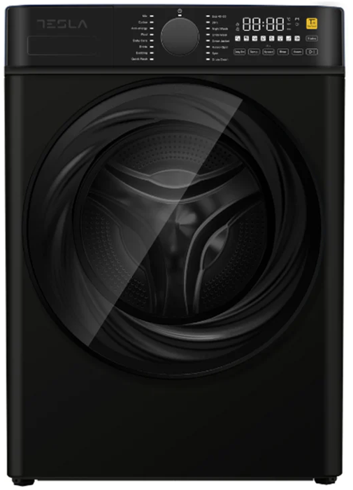 Tesla TWM101400B 10kg 1400rpm Freestanding Washing Machine Black