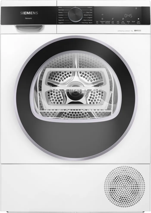 Siemens WQ45G203GB iQ500 Heat pump tumble 9 kg Freestanding Dryer White