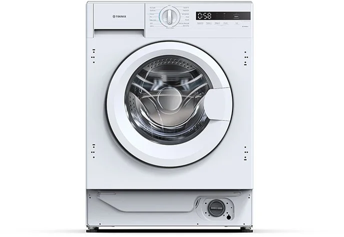 Teknix BITKW814 8kg 1400spin Integrated Washing Machine White