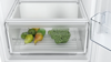 Bosch KIN85NFE0G Series 2 with freezer at bottom 177.2 x 54.1 cm flat hinge Integrated Fridge Freezer White