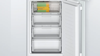 Bosch KIN85NFE0G Series 2 with freezer at bottom 177.2 x 54.1 cm flat hinge Integrated Fridge Freezer White