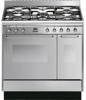 Smeg CC92MX9 90cm Double Cavity Dual Fuel Range Cooker Stainless steel
