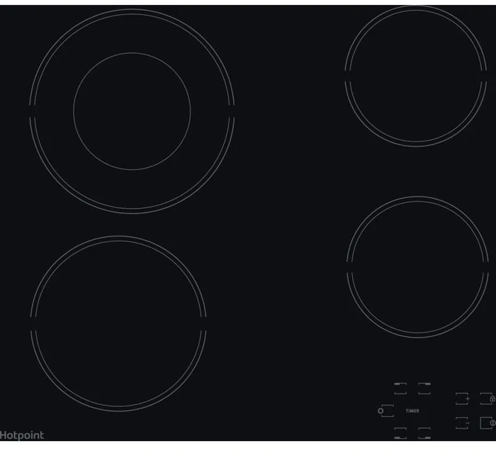 Hotpoint HR612CH 60cm Touch Control Ceramic Hob Black