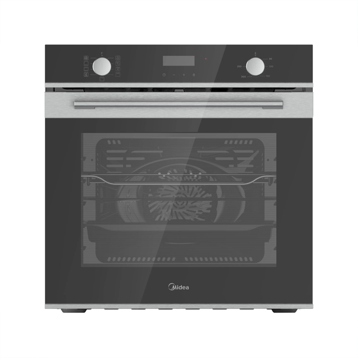 Midea MBO7NM30D0-SS  72Litre (13 Amp) Built-in Single Electric Oven Stainless steel